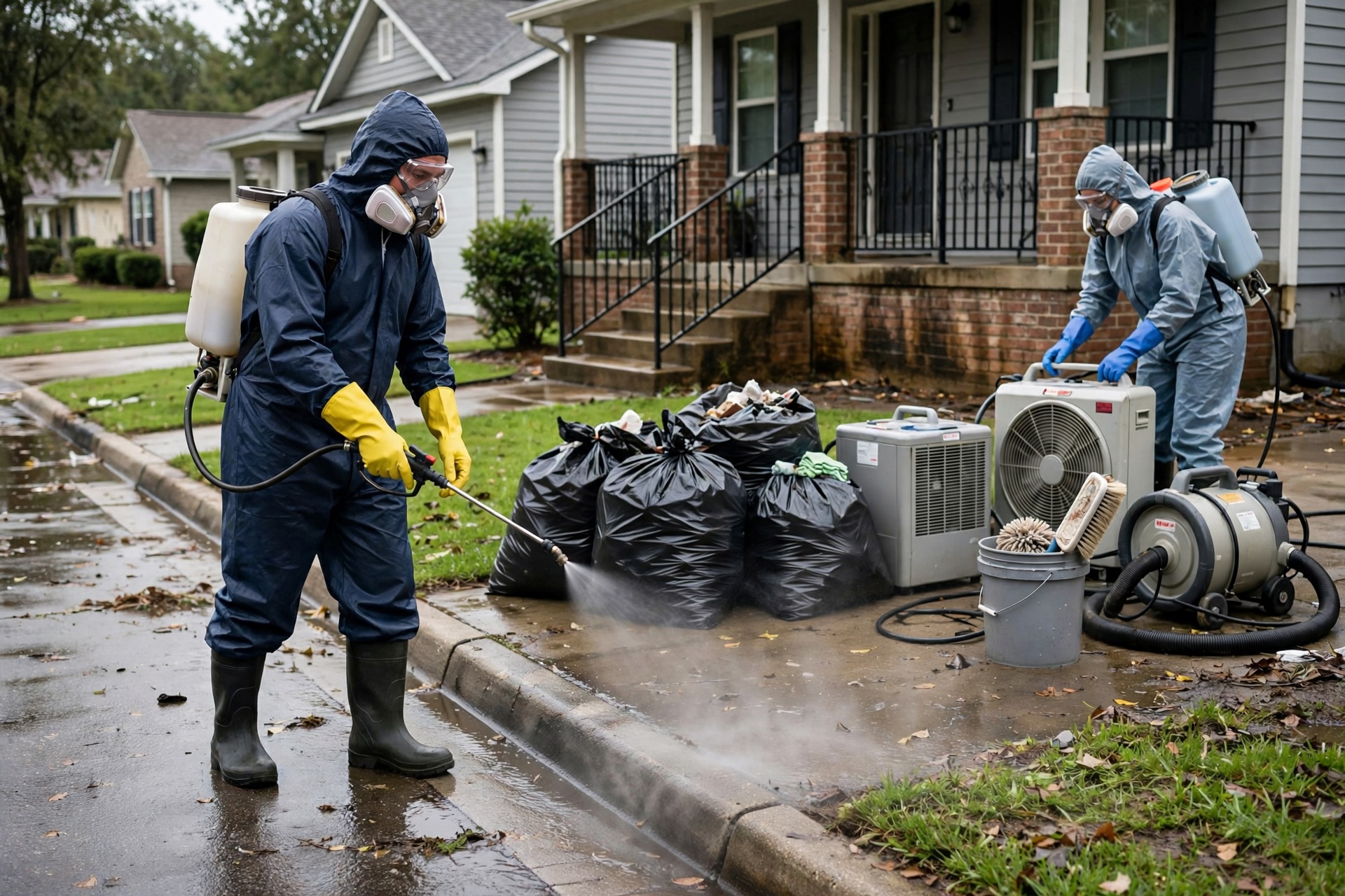 sewage cleanup in Kingdom Heights