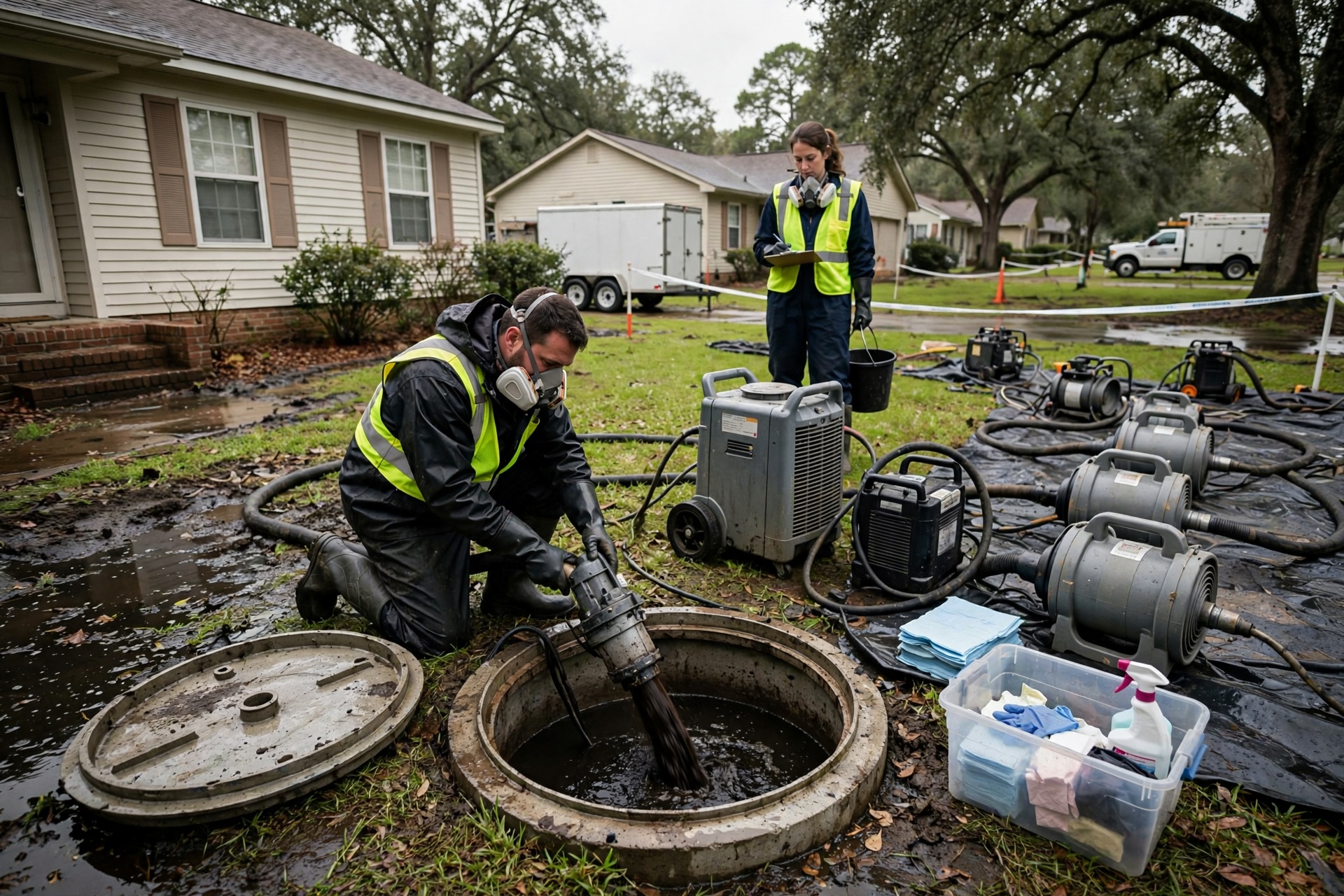 Septic Backup Cleanup: Restoring Properties After System Failures
