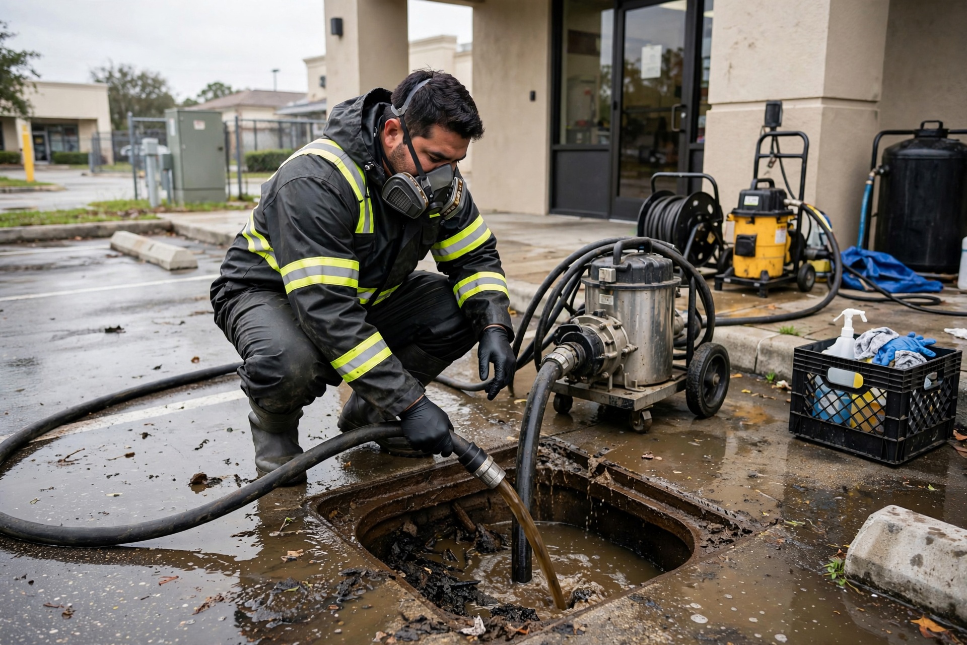 sewage cleanup in Villages of Town Center
